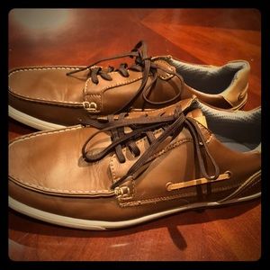 ALDO MENS LEATHER DRESS SNEAKERS SIZE 9
